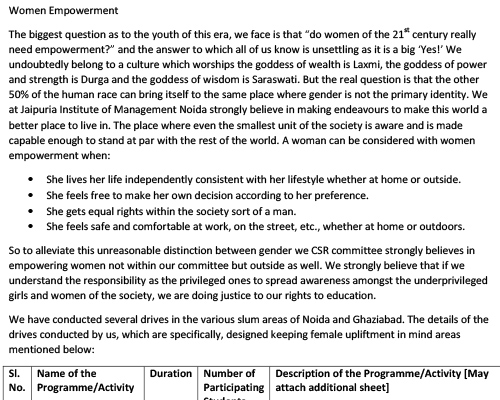 CSR-Women-Empowerment